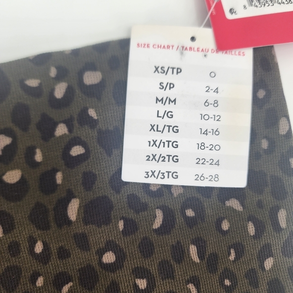 SPANX Look at Me Now Olive Leopard Seamless Slimming Leggings - Picture 5 of 7